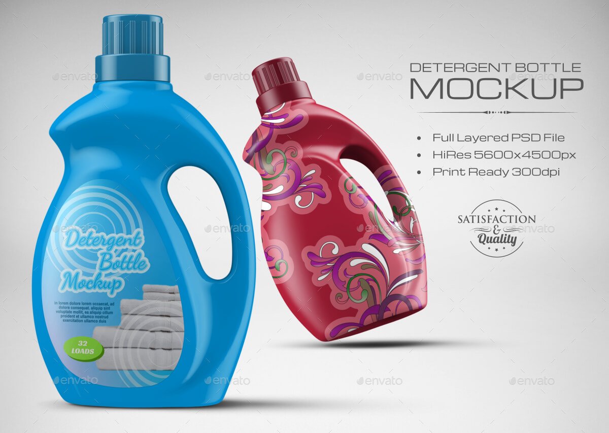 Detergent Bottle Mockup (2)