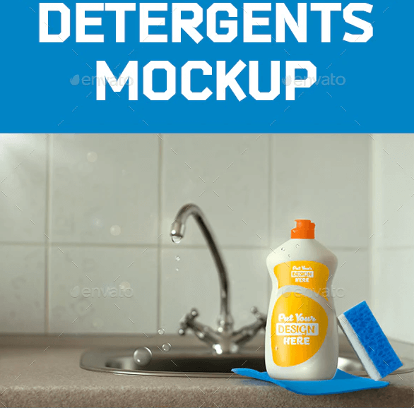 Detergents Mockups