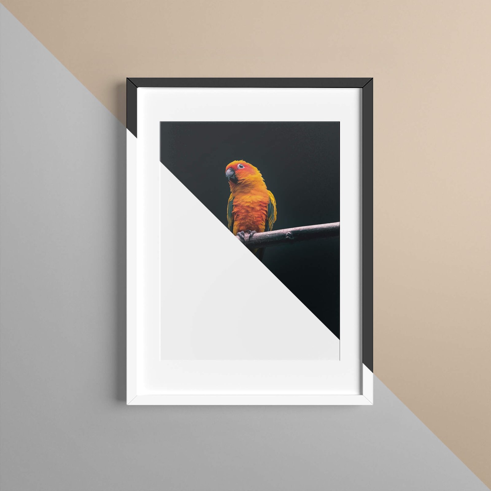 Editable Free Framed Mockup PSD Template (1)