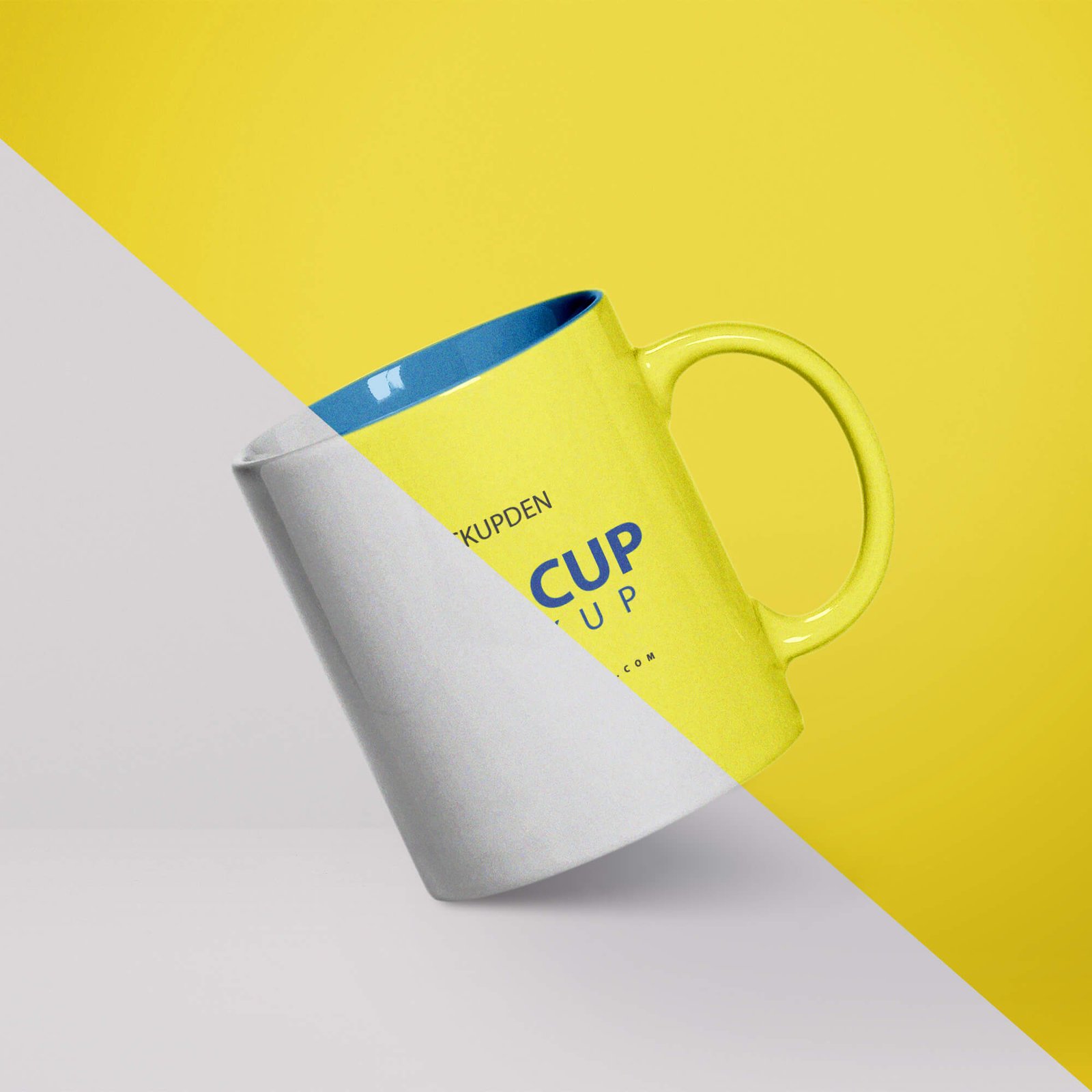 Editable Free Mug Cup Mockup PSD Template