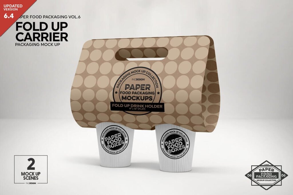 27+ Cute Cup Holder PSD Mockup Templates - Mockup Den