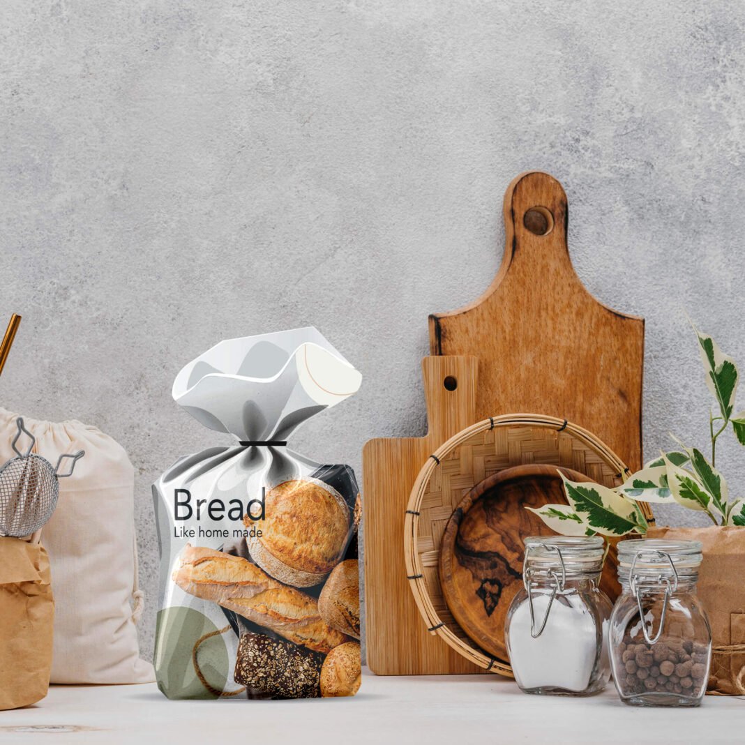 Download Free Bread Bag Mockup PSD Template - Mockup Den