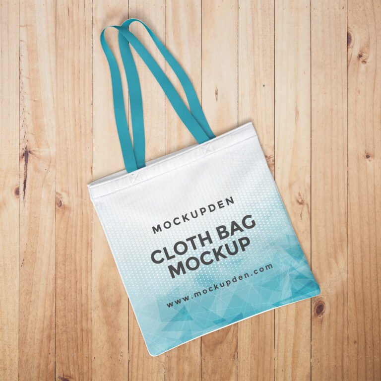 Free Cloth Bag Mockup PSD Template