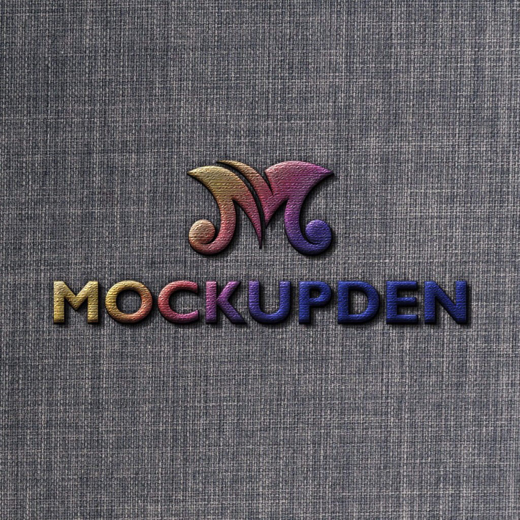 Download Free Embroidery Stitch Mockup PSD Template - Mockup Den