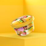 Free Ice Cream Jar Mockup PSD Template