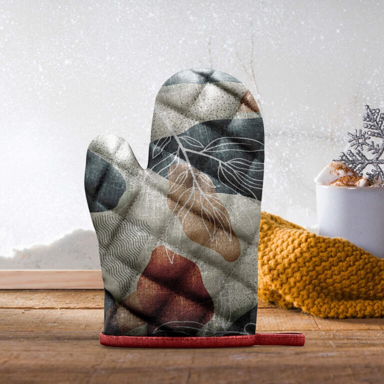 Free Oven Mitt Mockup PSD Template