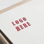 Free Paper Logo Mockup PSD Template Free Paper Logo Mockup PSD Template (3)