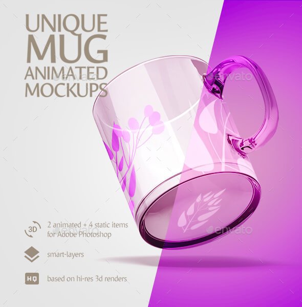 Glass Mug Animated Mockup (1)