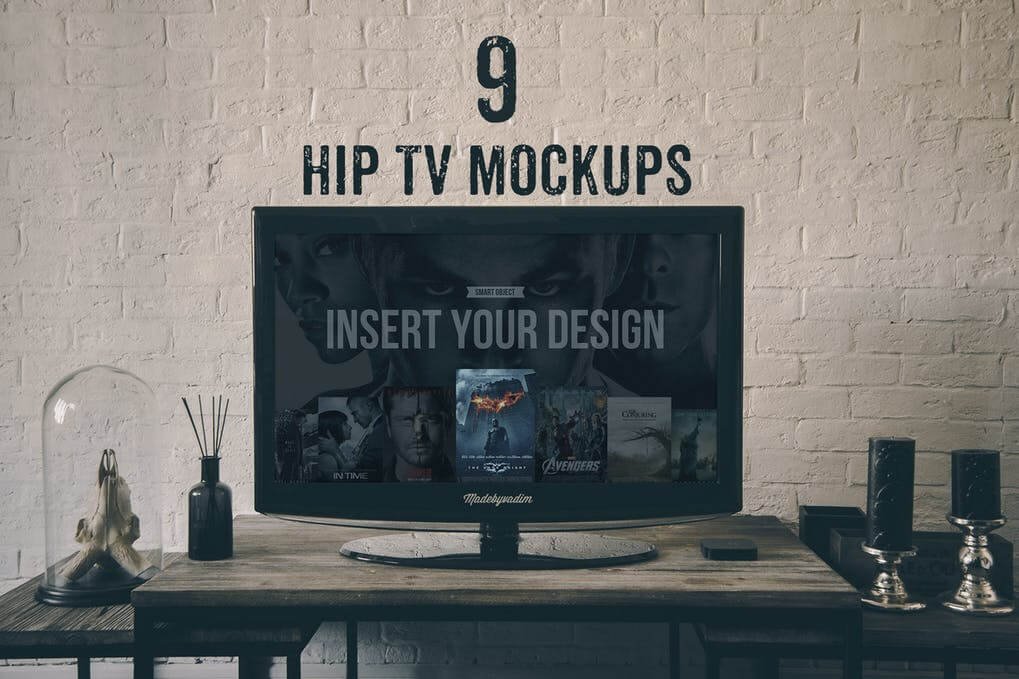 Hip TV mockups