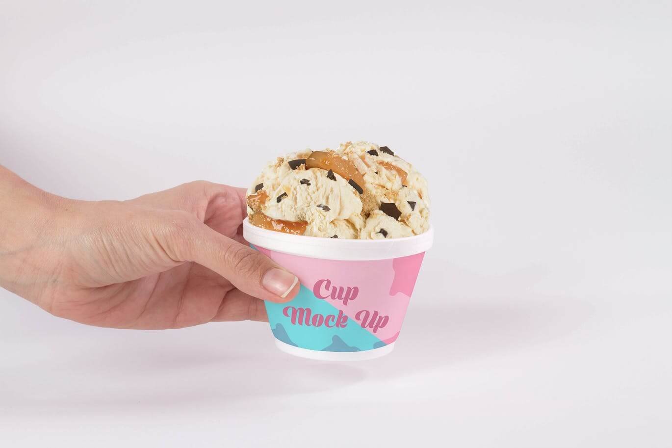 Ice Cream Cup Mock Up