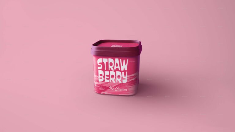 20+ Best Ice Cream Box Mockup Packaging PSD Templates
