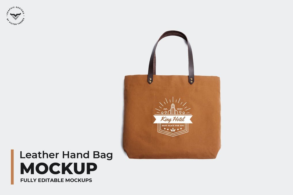 Leather Hand Bag Mockups