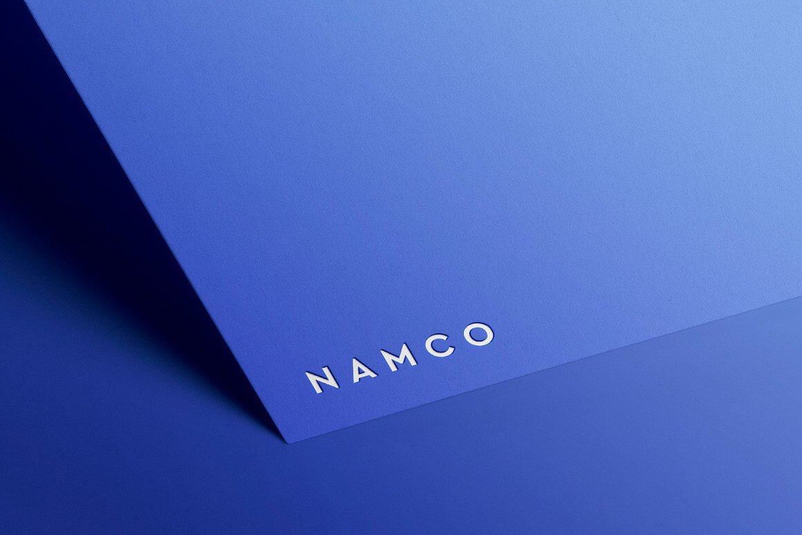 Logo Mockup Paper Minimalist