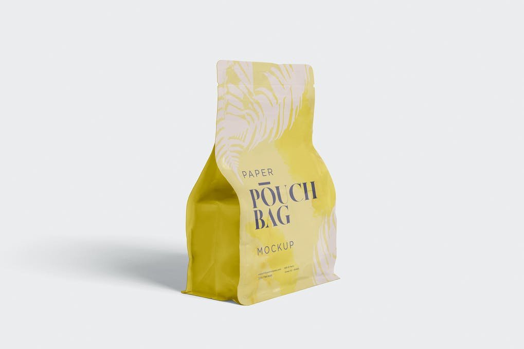 Paper Pouch Bag Mockup (1)