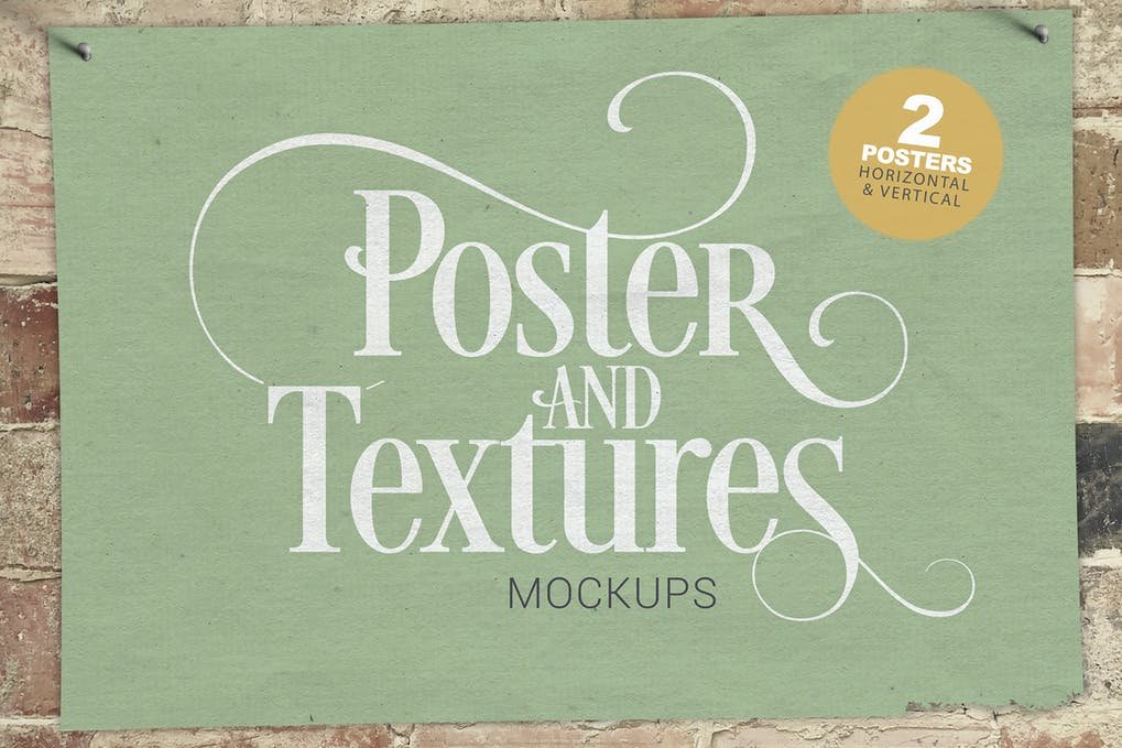 Poster & Textures Mockups