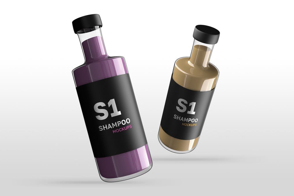 Shampoo Bottle Mockups