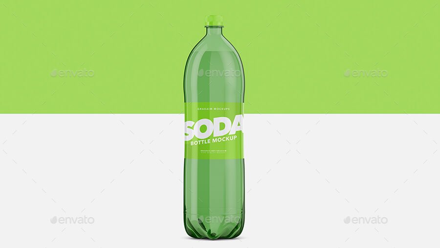 Soda Bottle Pet - Mockup