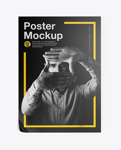 Textured Poster Mockup