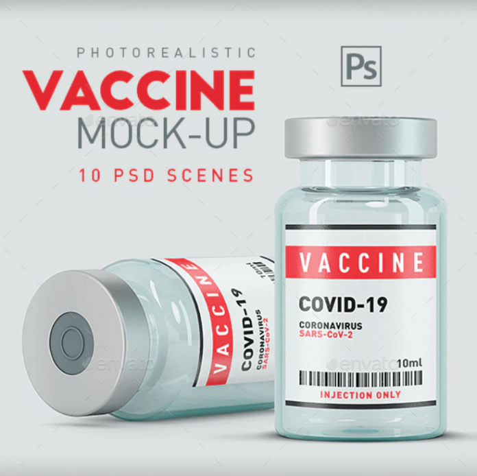 Download 18+ Best FREE Covid-19 Vaccine Bottle Mockup PSD Templates