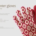 27+ Fantastic Gloves Mockup PSD Templates Winter Gloves Mockup (1)