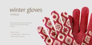 Winter Gloves Mockup (1)