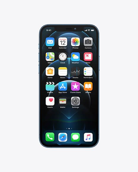 iPhone 12 Pro Frontal Mockup