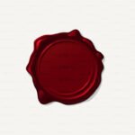 vector wax seal wax stamp