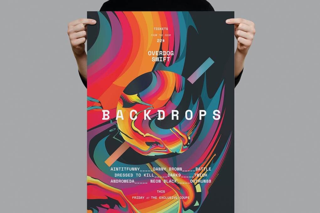 Backdrops Poster