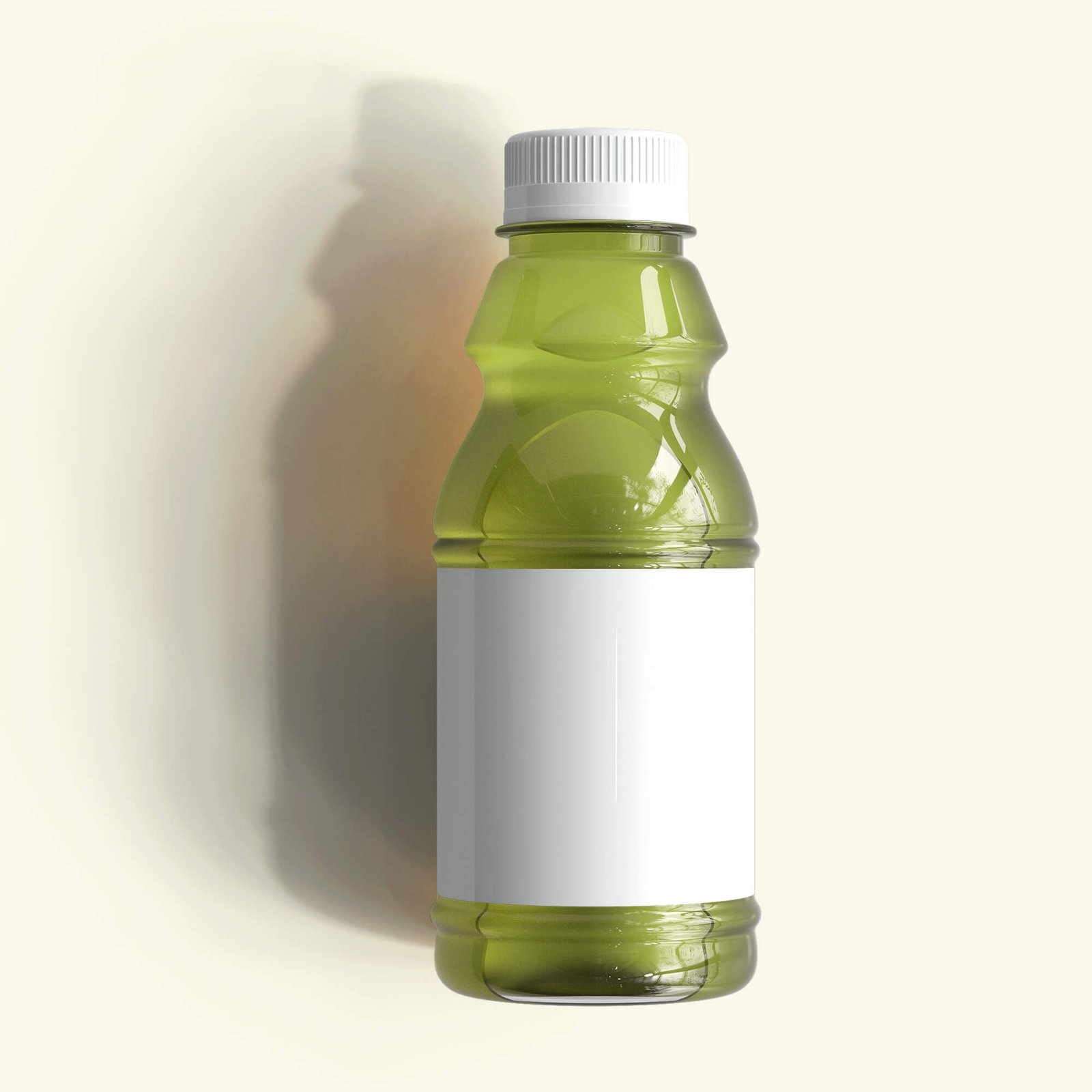 Blank Free Soda Bottle Mockup PSD Template