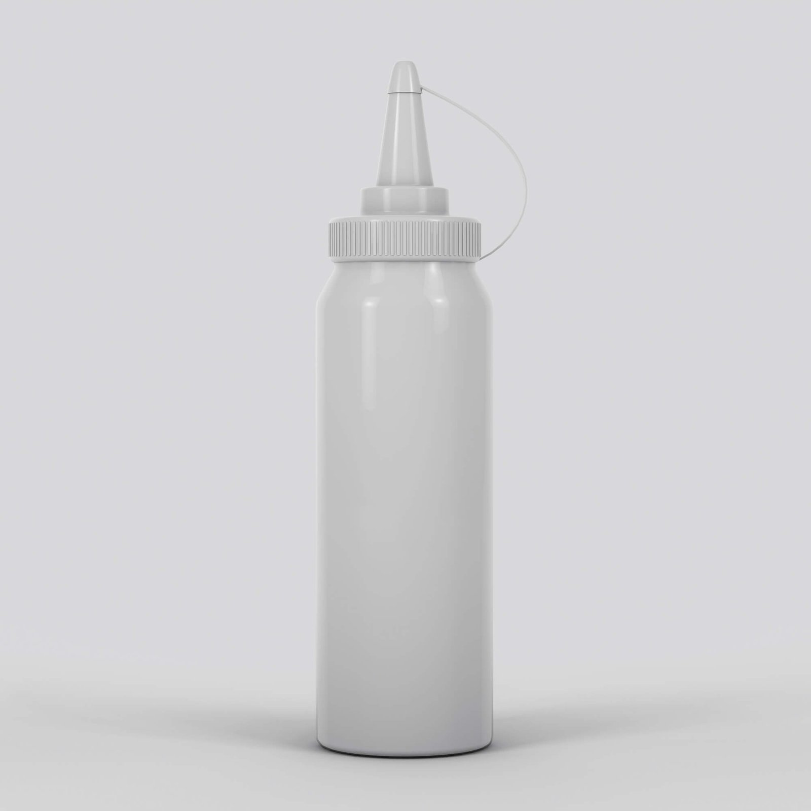 Blank Free Squeeze Bottle Mockup PSD Template