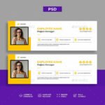 22+ Convertable Email Marketing Mockup PSD Templates Business Email Signatures Template (1)