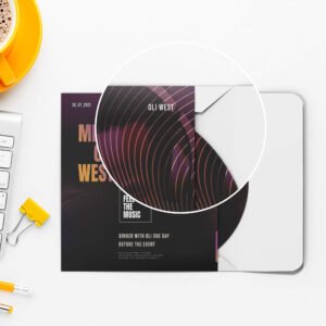 Free DVD Cover Mockup PSD Template - Mockup Den