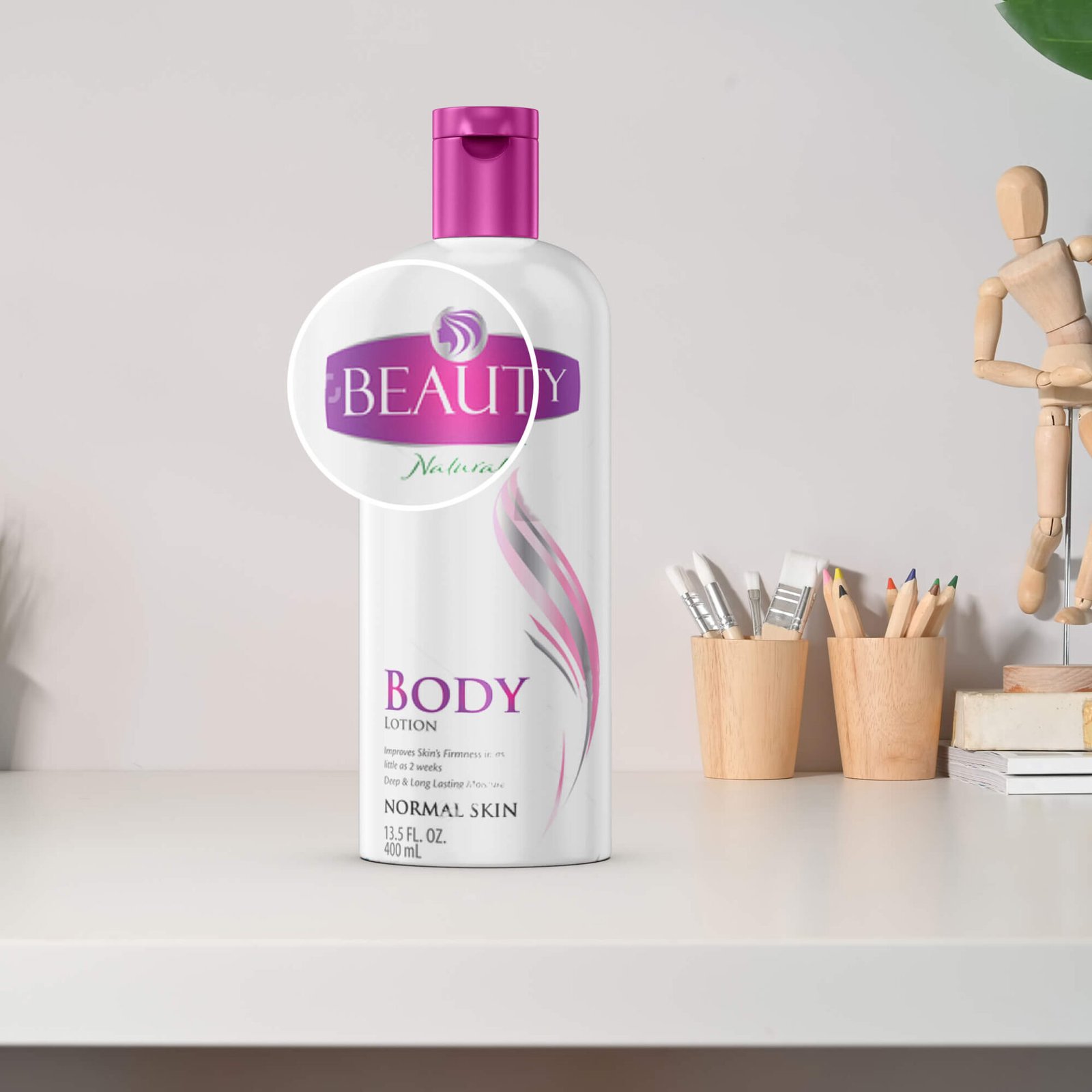 Free Lotion Bottle Mockup PSD Template Mockup Den