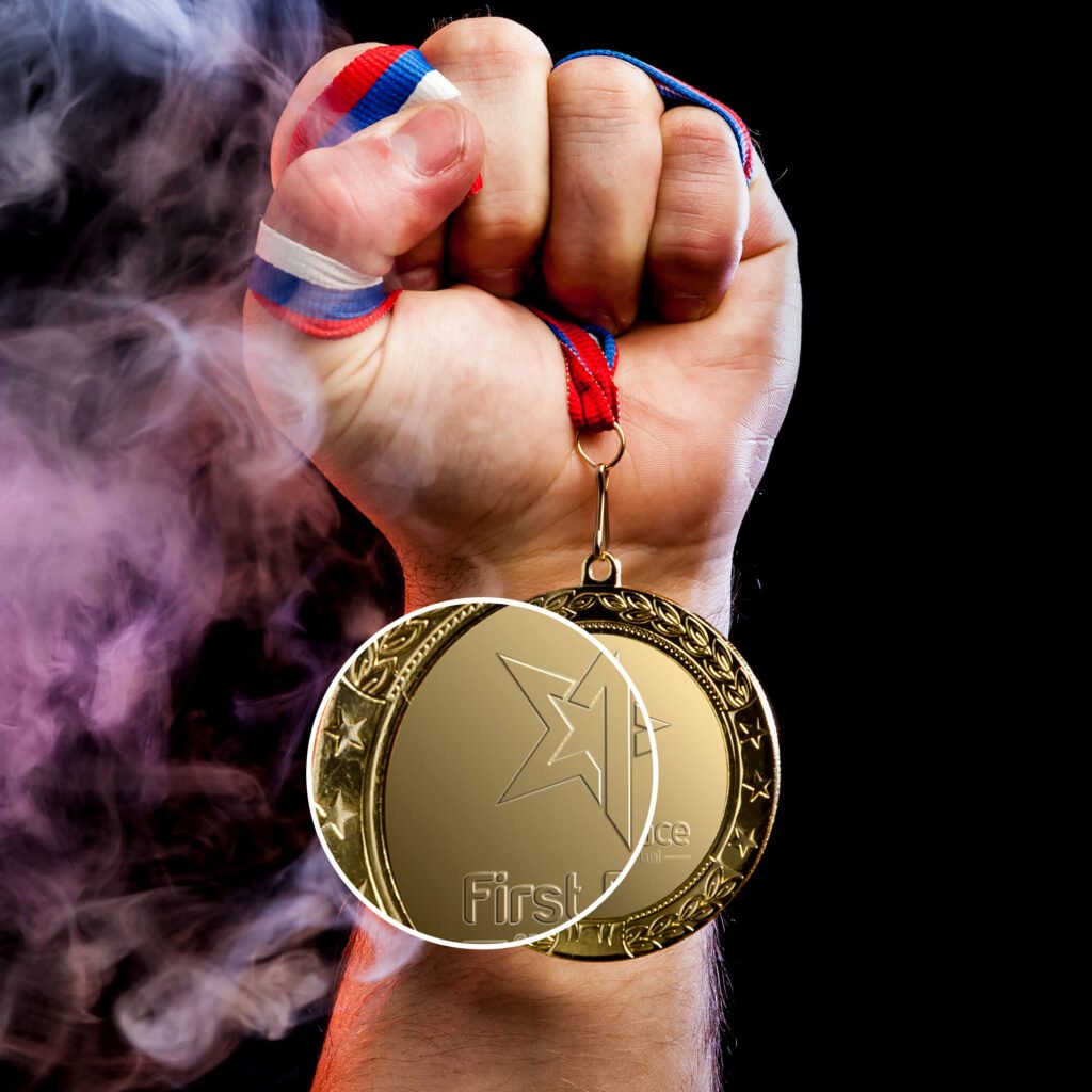 Free Medal Mockup PSD Template - Mockup Den