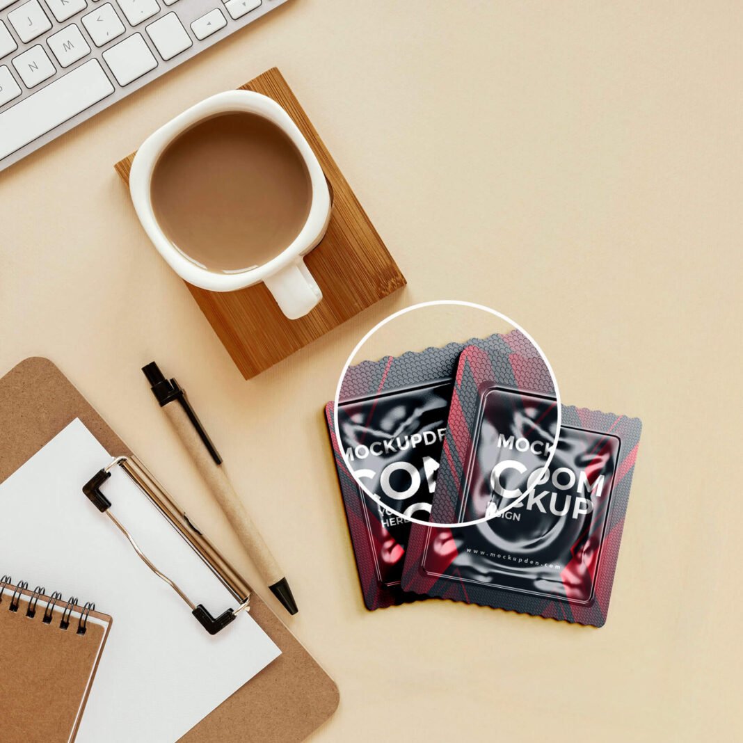 23+ Condom Mockup Packaging Design PSD Templates| Mockup den