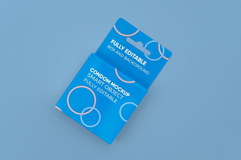 Condom Mockup