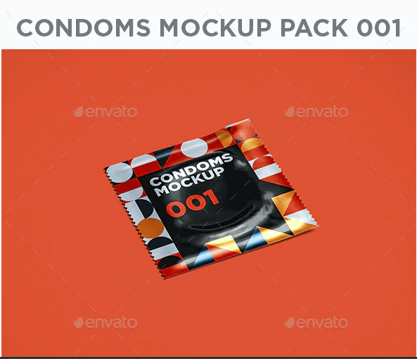 Condoms Mockup Pack 001