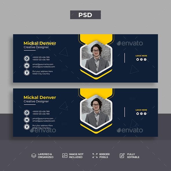 Corporate Email Signature Template