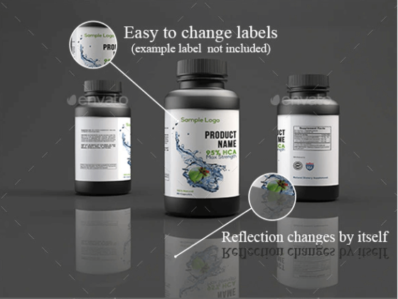 22+Best Supplement Bottle Mockup PSD Templates (FREE& Premium)