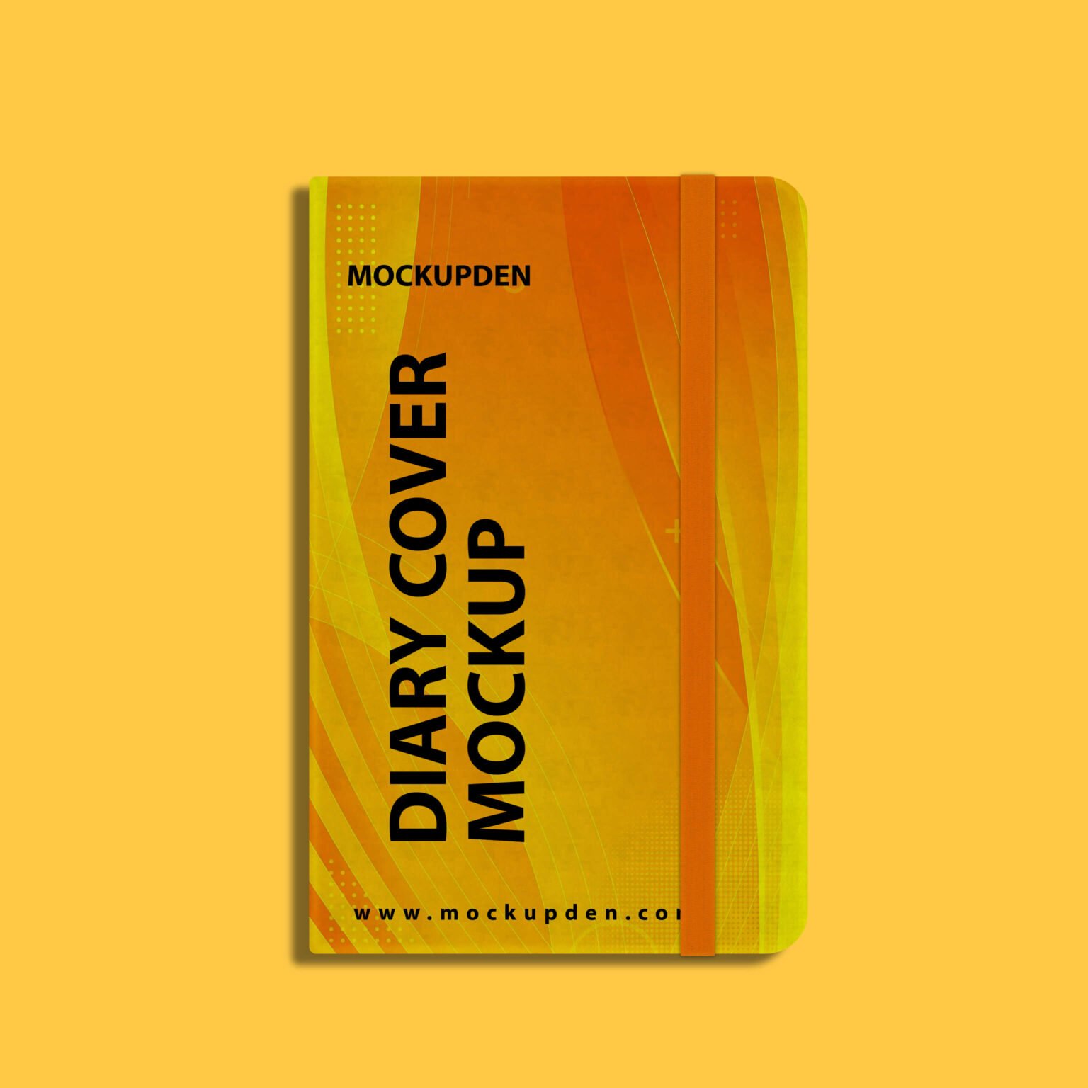 Free Diary Cover Mockup PSD Template Mockup Den