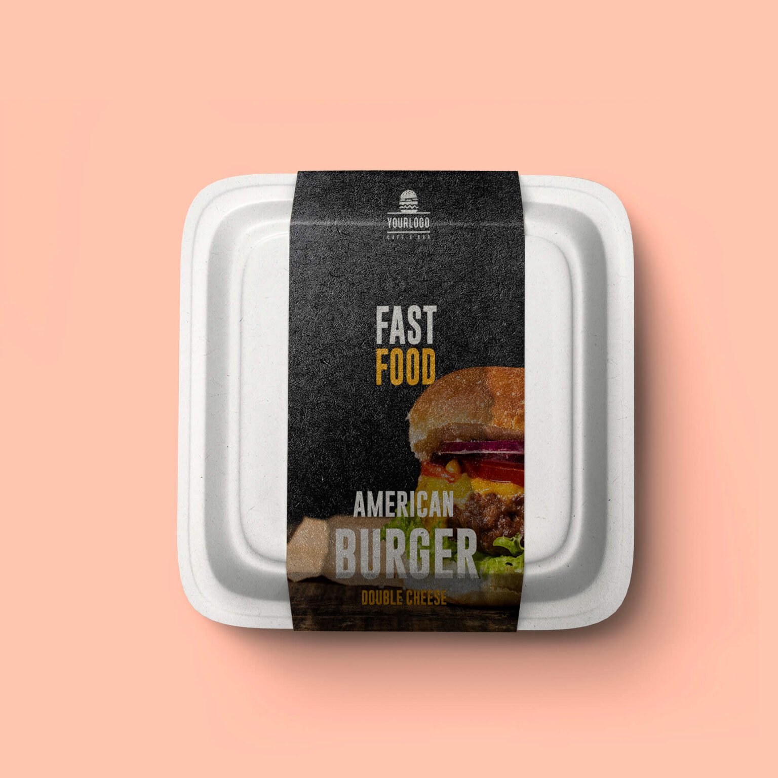 Download Free Fast Food Packaging Mockup PSD Template - Mockup Den