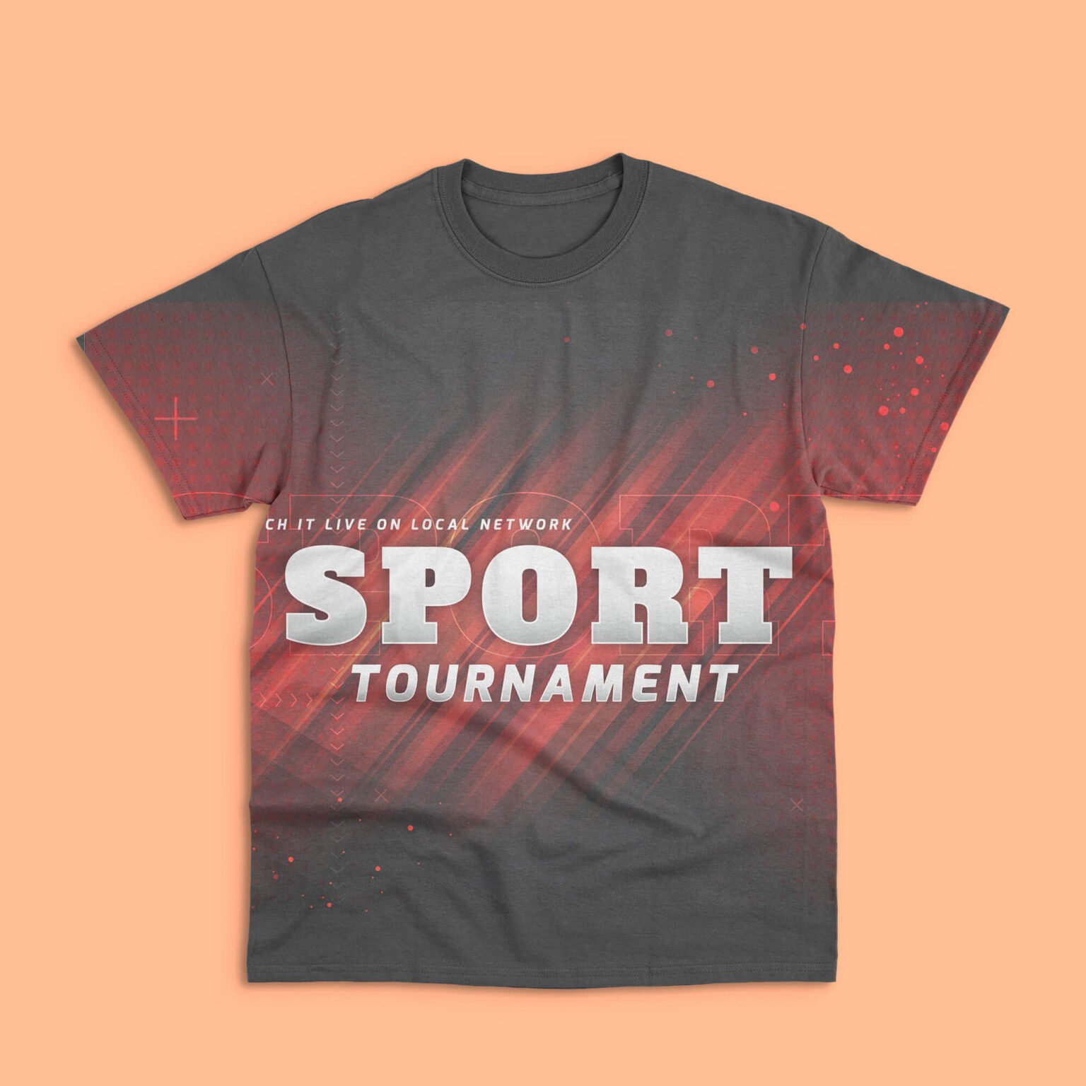 Free sports t shirt mockup psd Idea