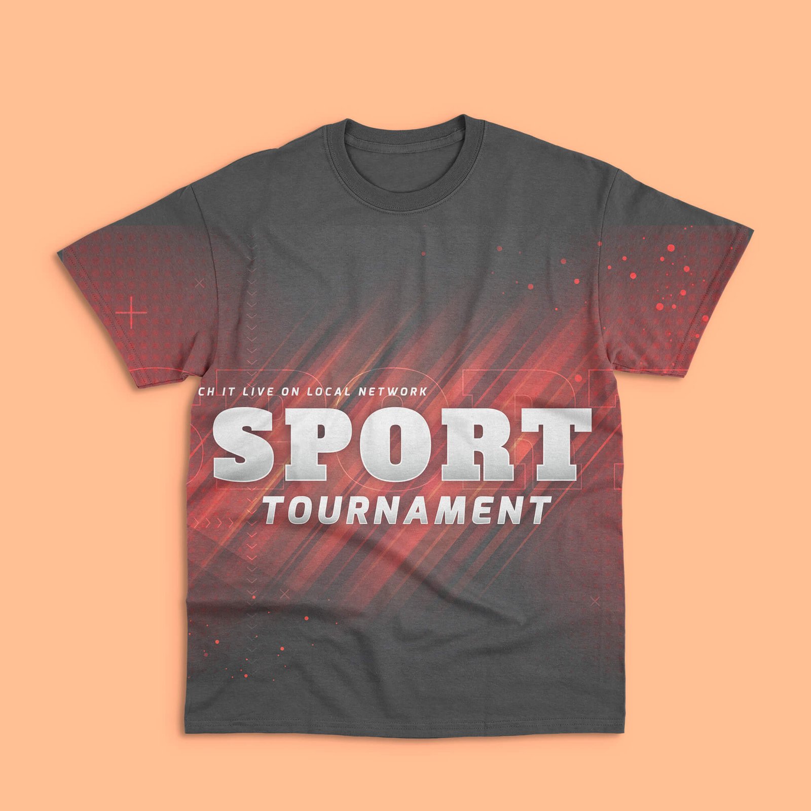 Design Free Sports T Shirt Mockup PSD Template (1)