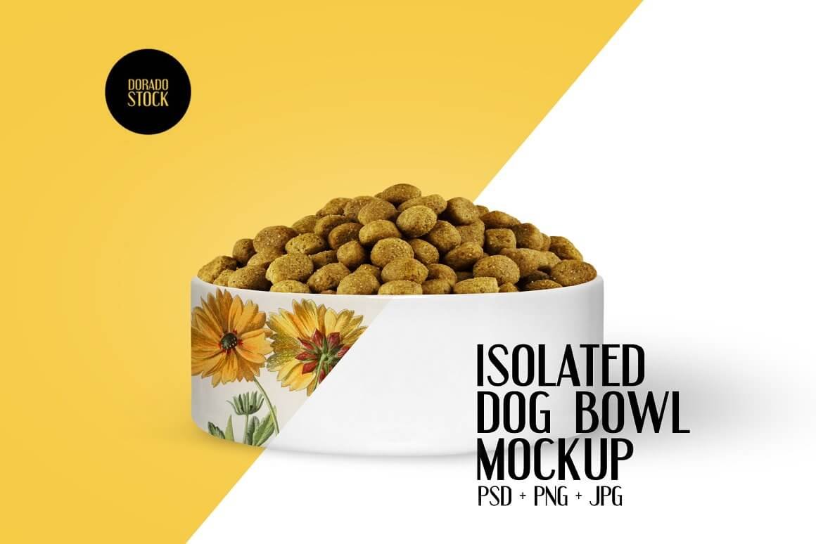Dog Bowl Mockup