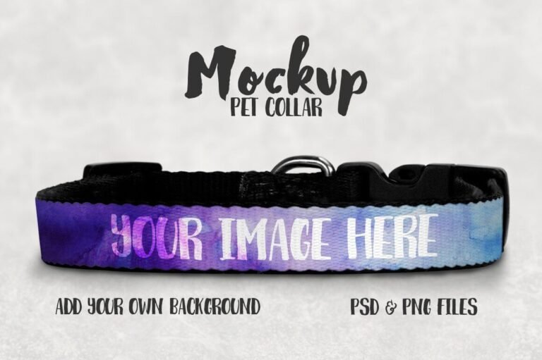 21+ Best Dog Collar Mockup PSD Templates