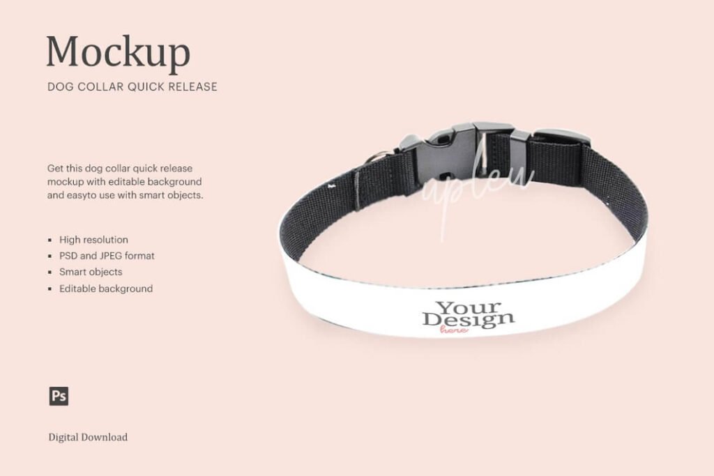 21+ Best Dog Collar Mockup PSD Templates - Mockup Den