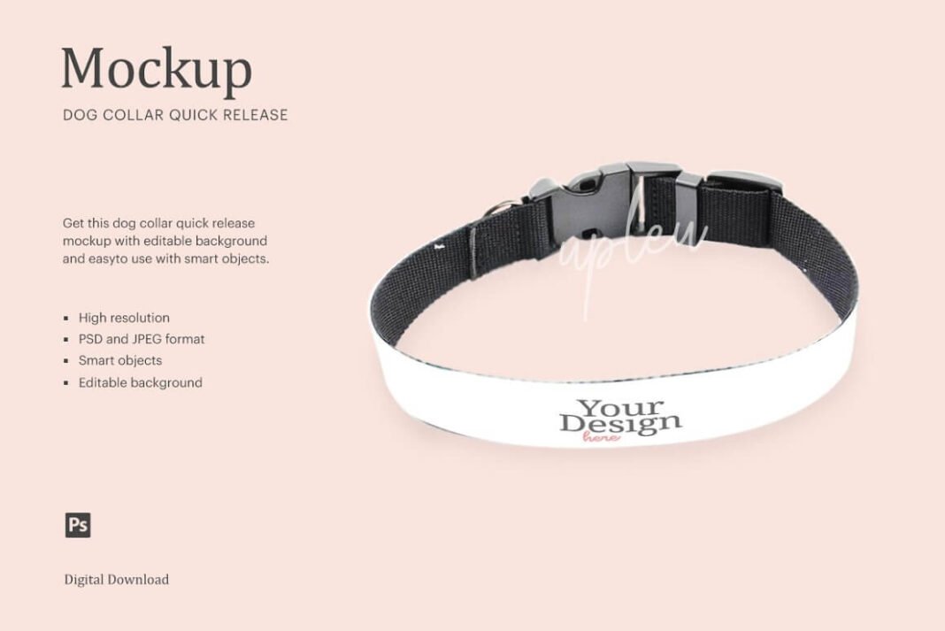 21+ Best Dog Collar Mockup PSD Templates - Mockup Den