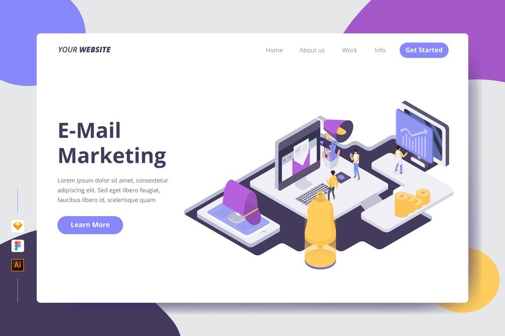 E-Mail Marketing - Landing Page