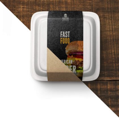 Download Free Fast Food Packaging Mockup PSD Template - Mockup Den