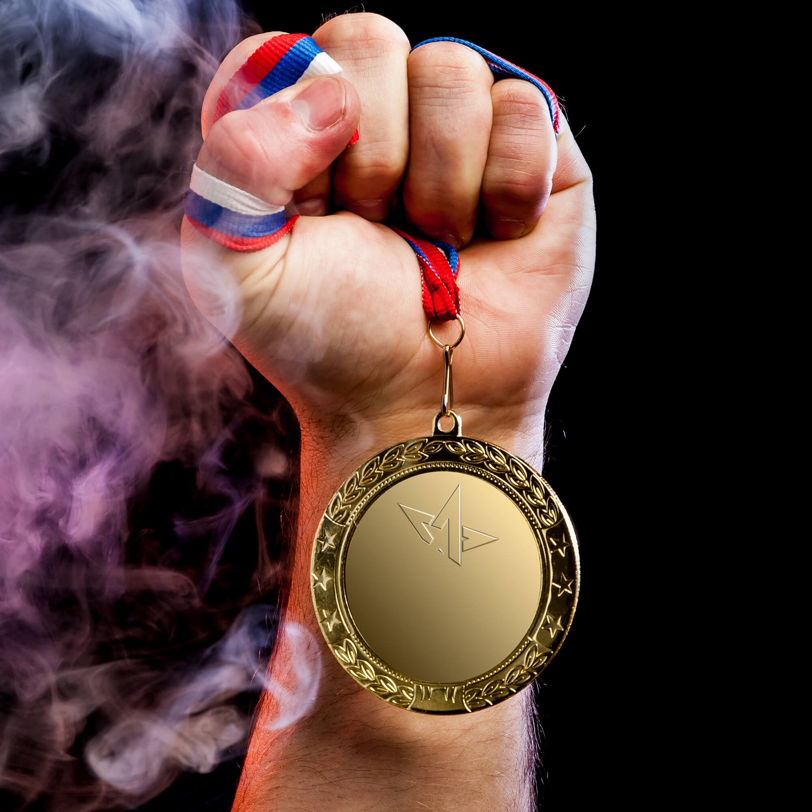 Editable Free Medal Mockup PSD Template